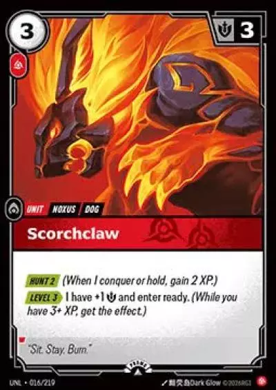 Scorchclaw - UNL-016-p - Promotional Cards - Riftbound card